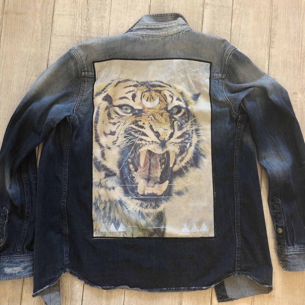 人気商品超目玉 目玉商品 Drop Dead - Bengal Jacket デニム 虎