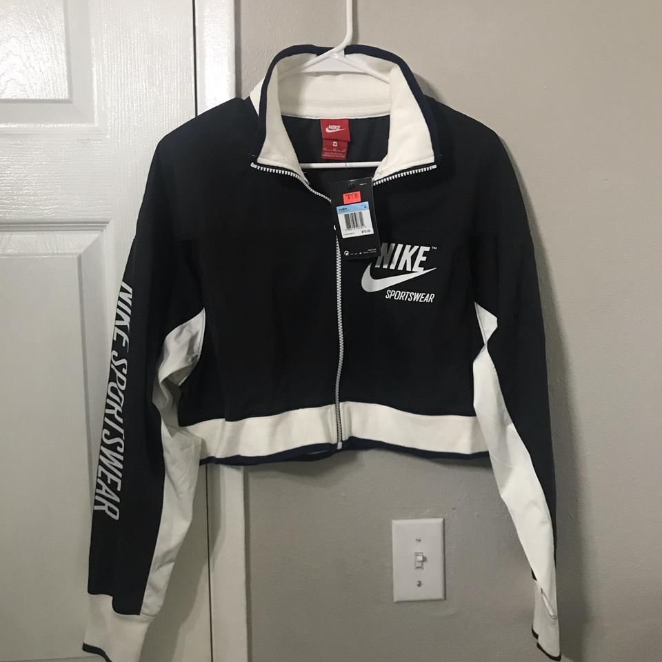 nike sportswear crop jacket