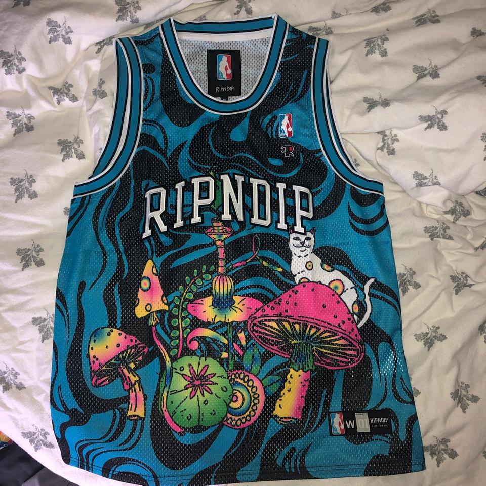 10/10 condition ripndip psychedelic basketball... - Depop