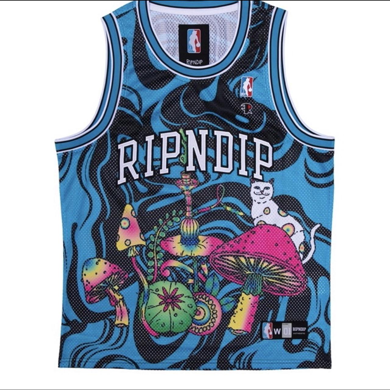 10/10 condition ripndip psychedelic basketball...