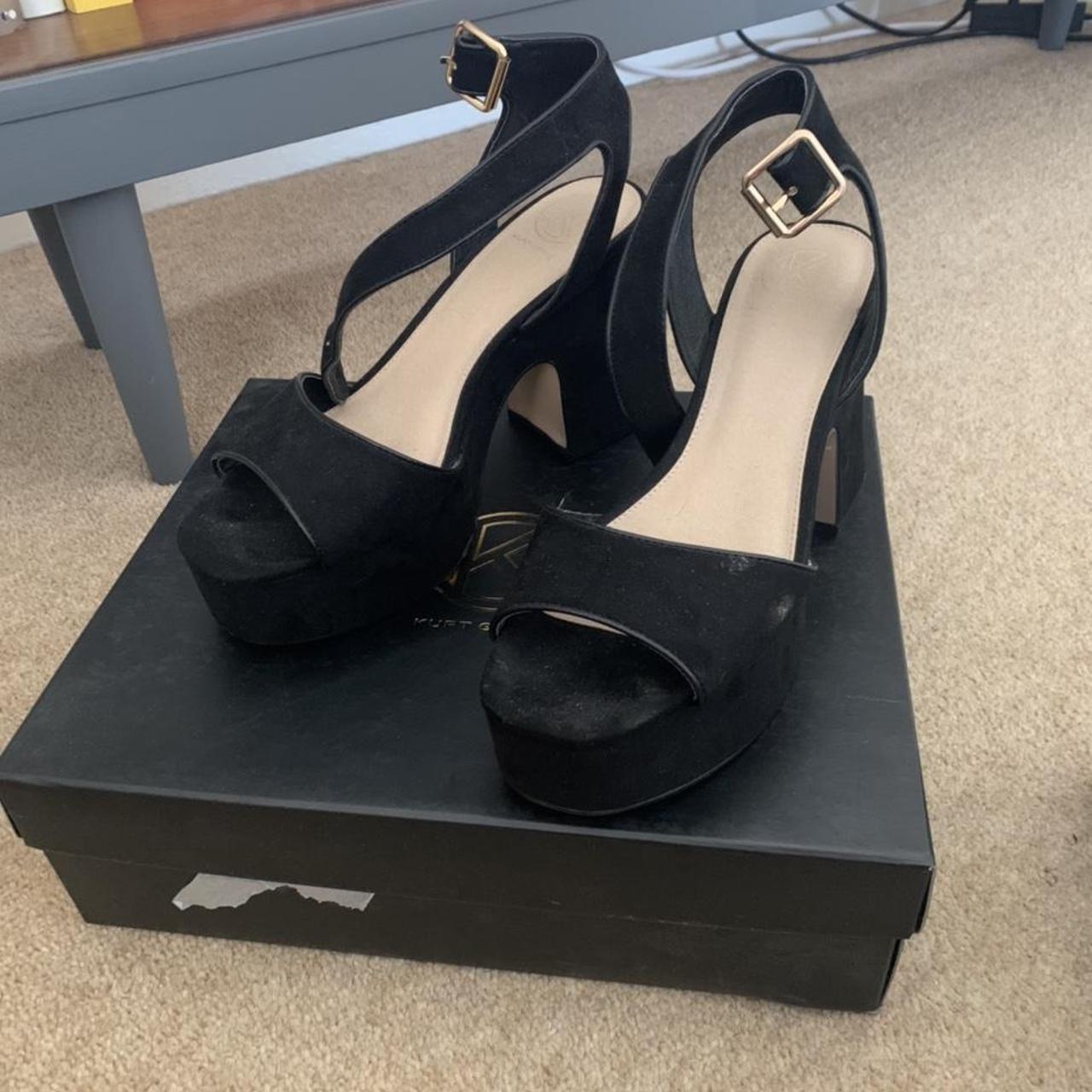 kurt geiger black heels