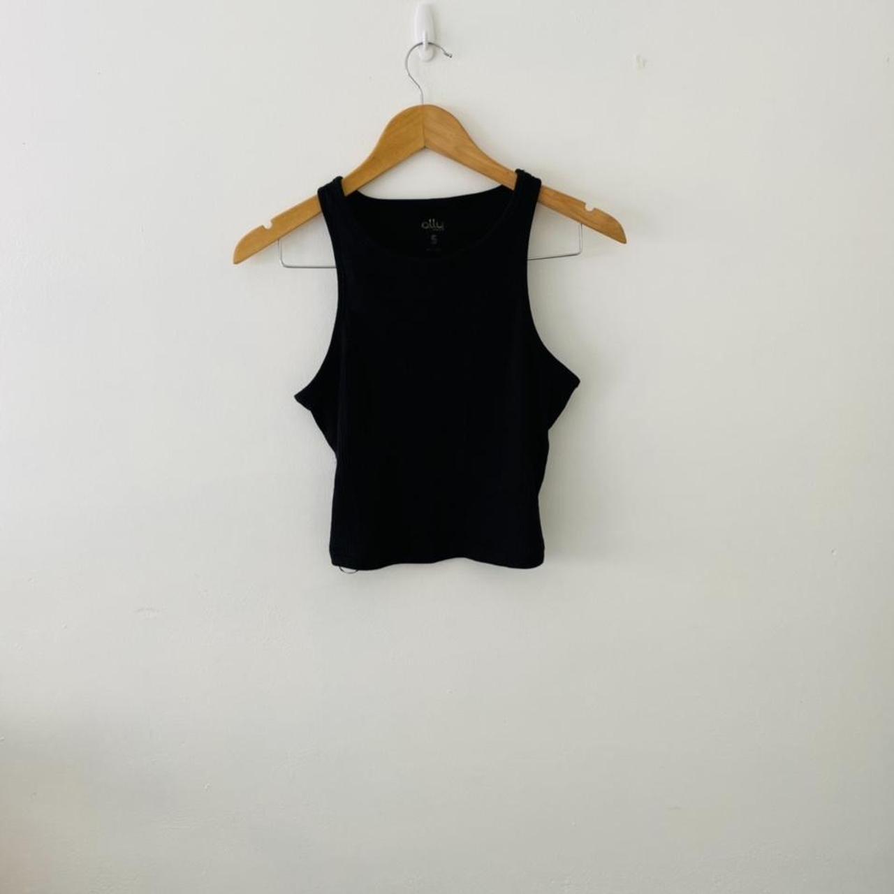 black ribber tank top T&C's ♡ ALL items are... - Depop