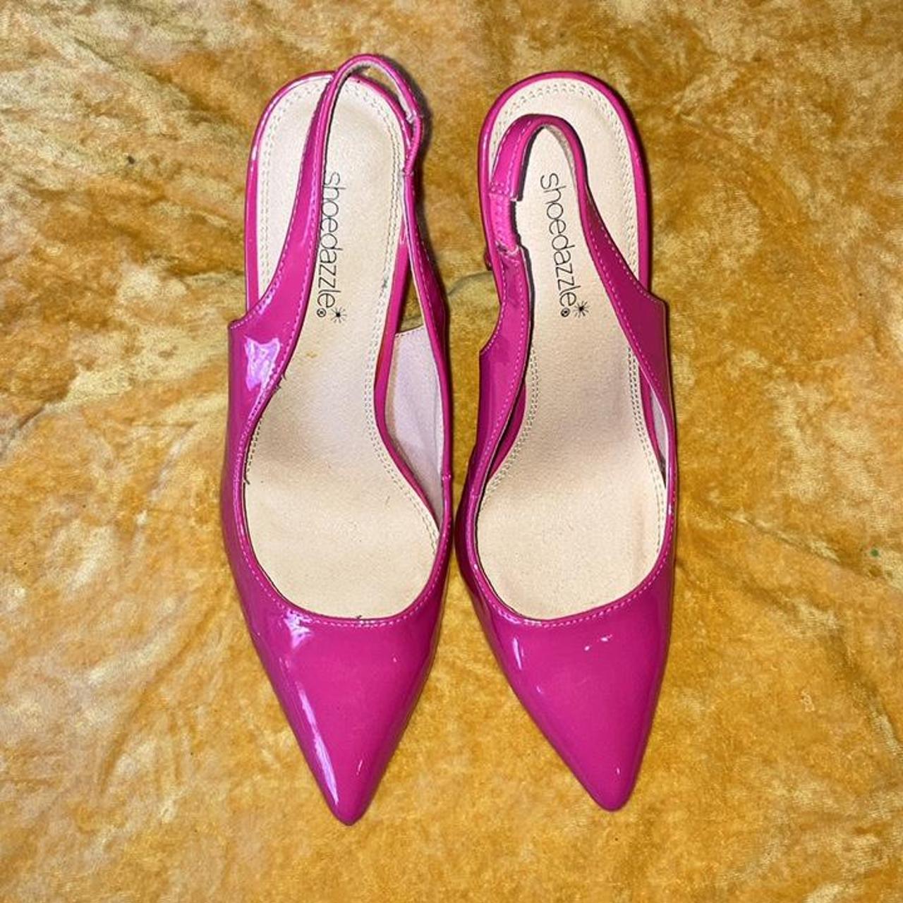 shoedazzle pink heels