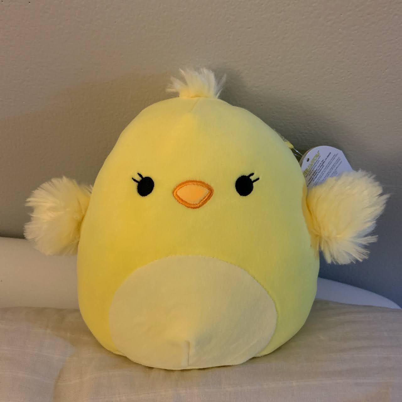 new with tags aimee the chick 7in squishmallow part... - Depop