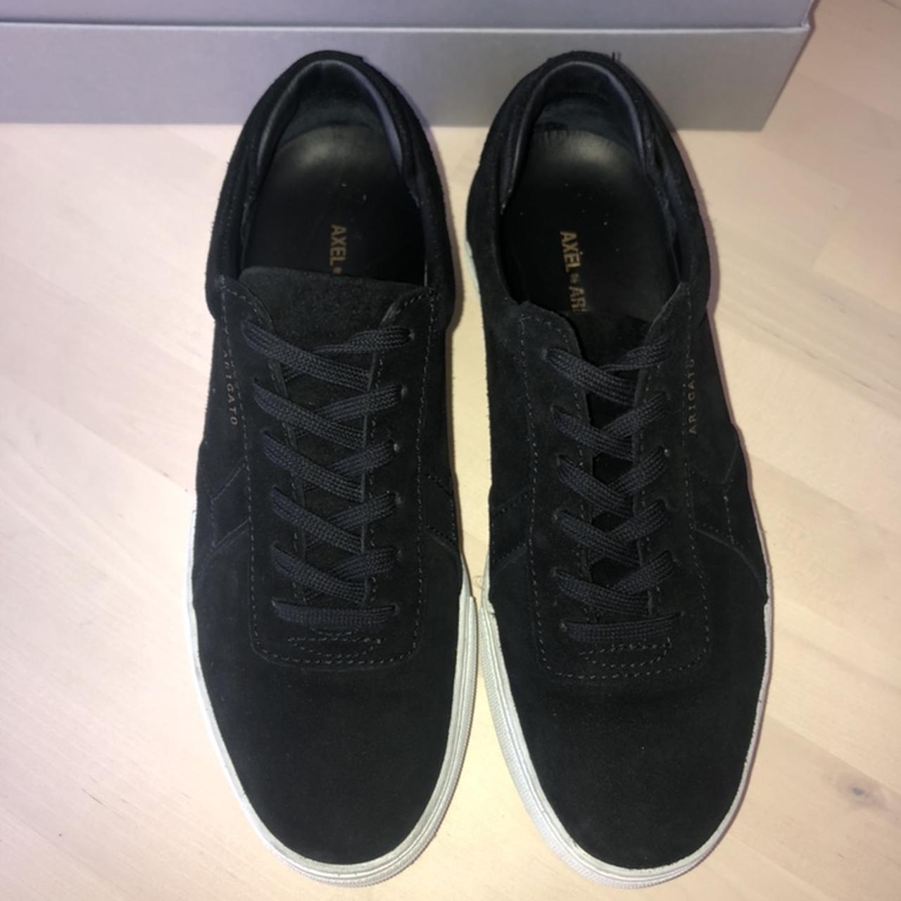 Axel arigato platform hot sale sneaker black leather