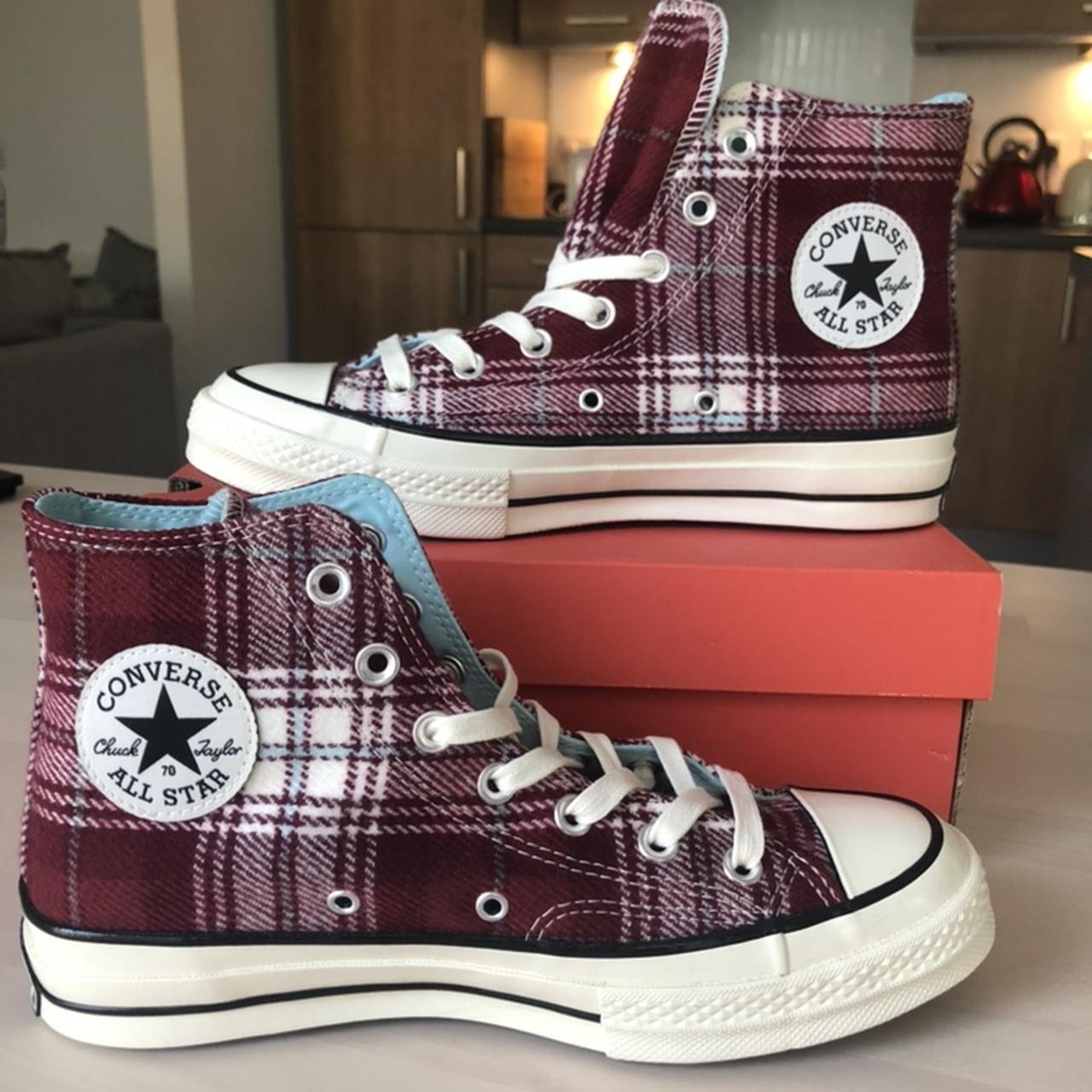 Plaid Chuck Taylor diarrheal All