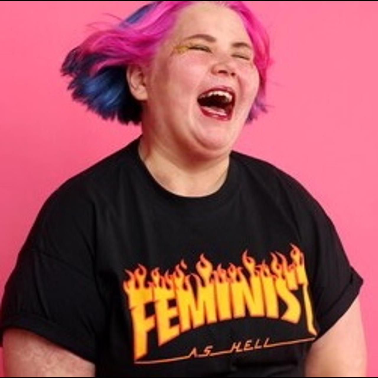 Thrasher Feminist T-shirt 💕 Brand new #thrasher... | Depop, image size:1280x1280