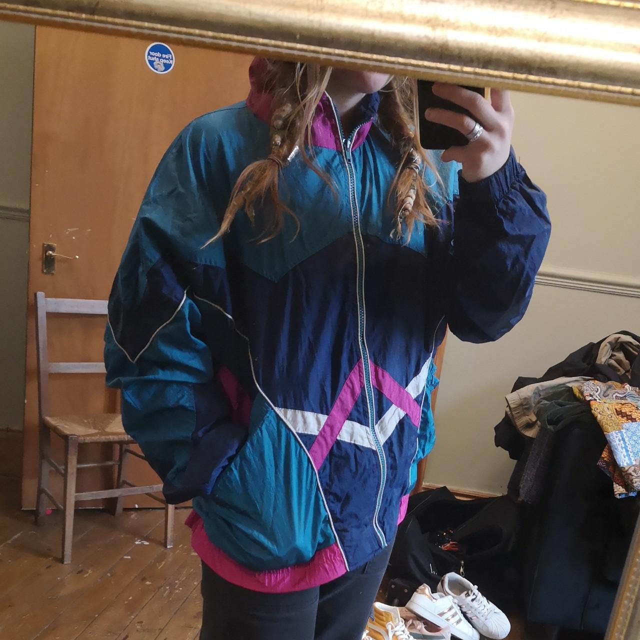 vintage shell suit jacket