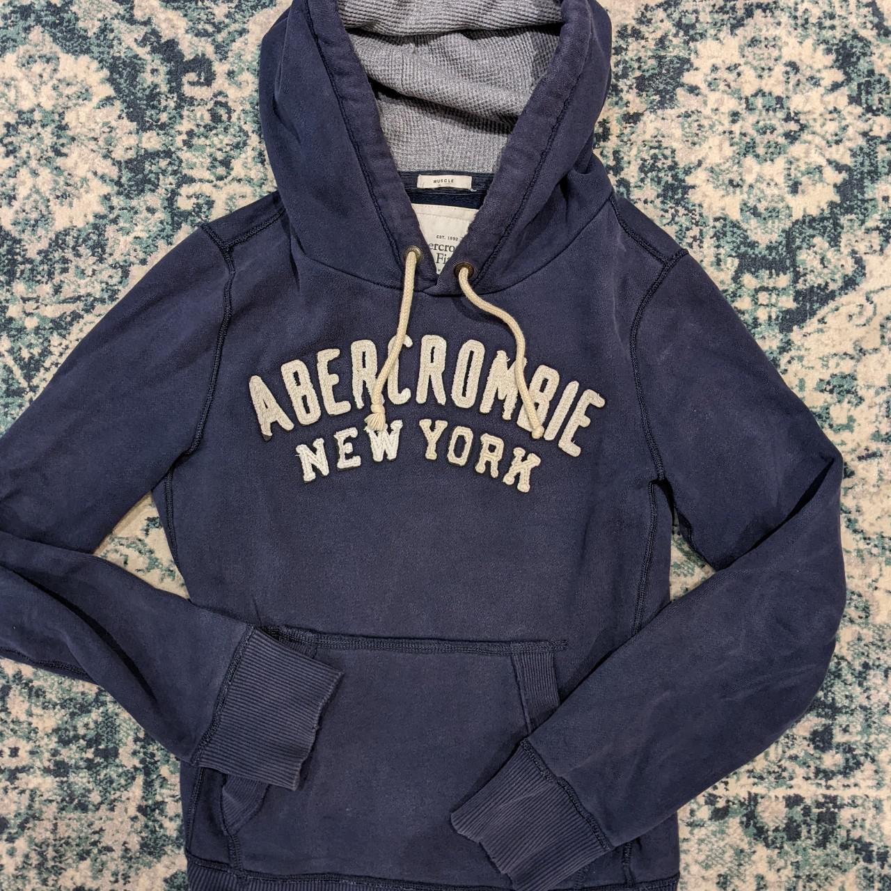 Men's Abercrombie & Fitch Muscle Hoodie. Size... - Depop