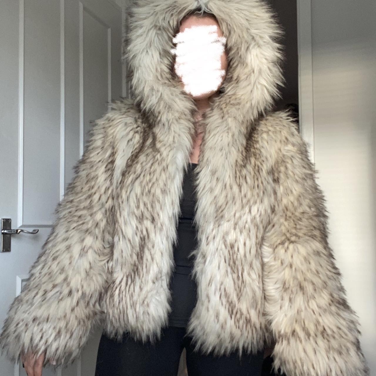 Missguided peace and 2025 love fur coat