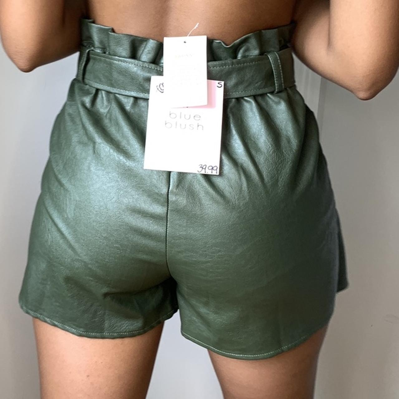 Billieblush Women's Green Shorts (4)
