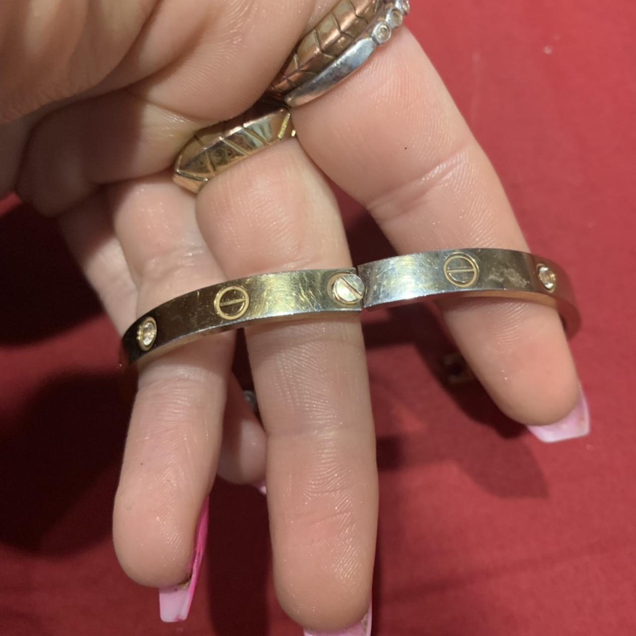 CARTIER AUTHENTIC lovebracelet bracelet LOVE