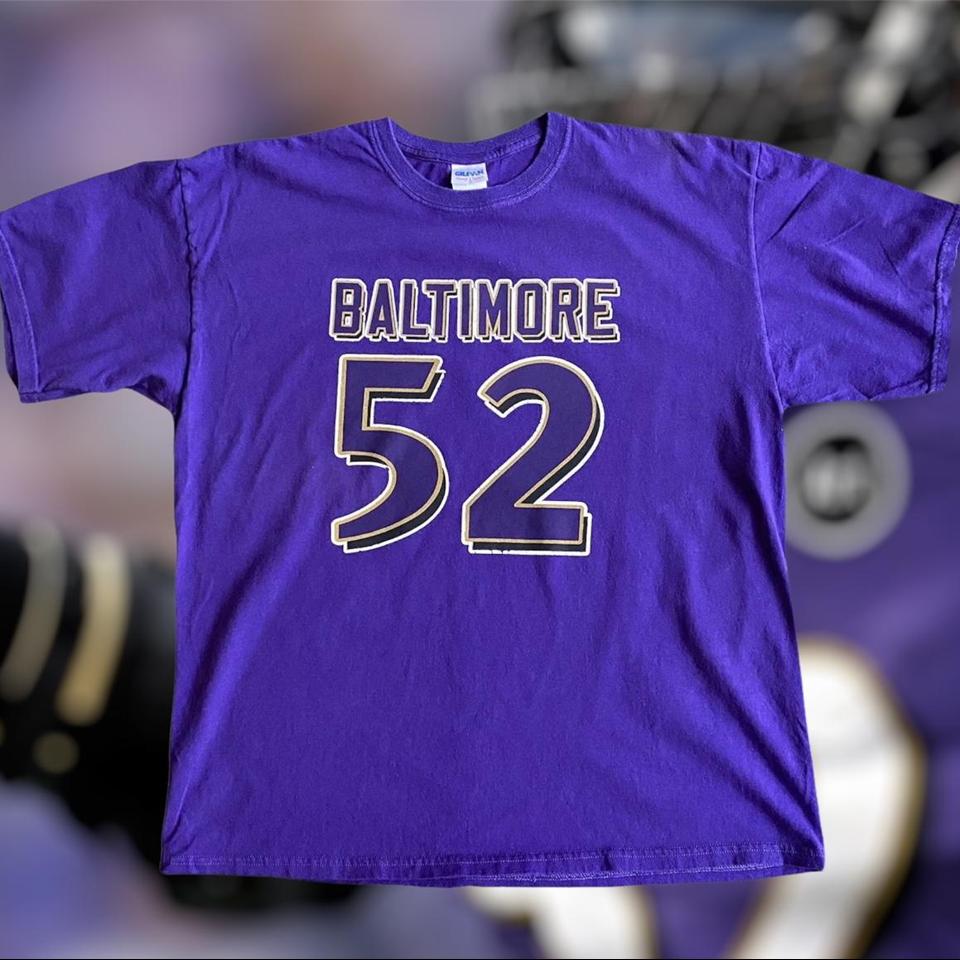 Ray Lewis Baltimore Ravens White Football Jersey - Depop