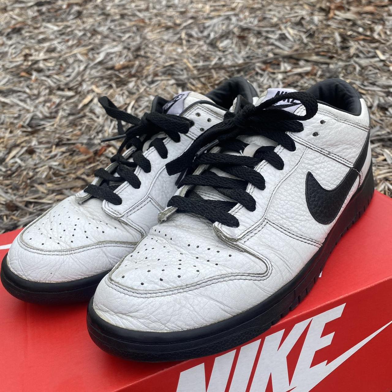 Nike Dunk Low 2005 White Black Box replacement is... - Depop