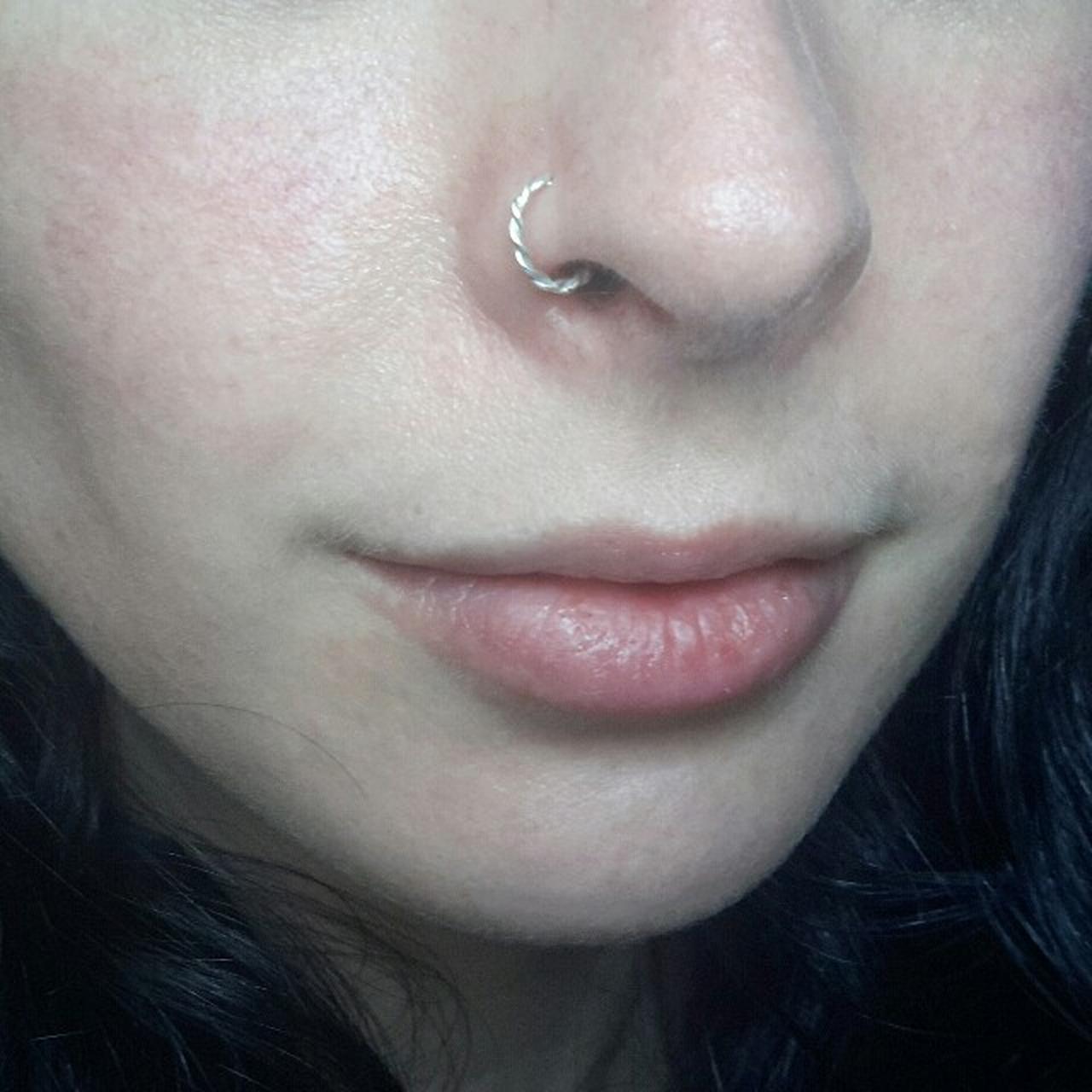 Twisted Piercing Ring This ring is made out of... Depop