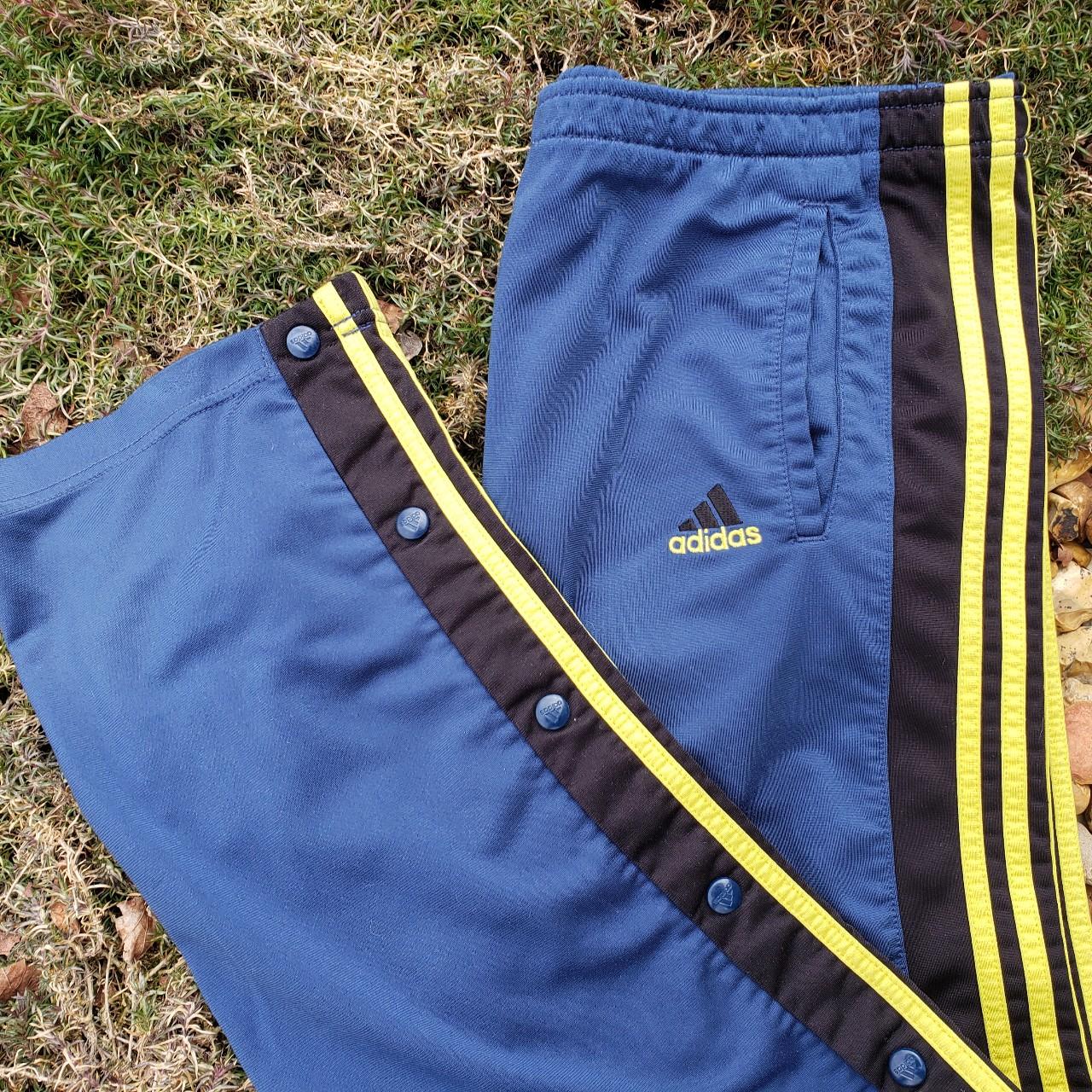 adidas adibreak side popper track pants in black - ShopStyle Activewear  Trousers