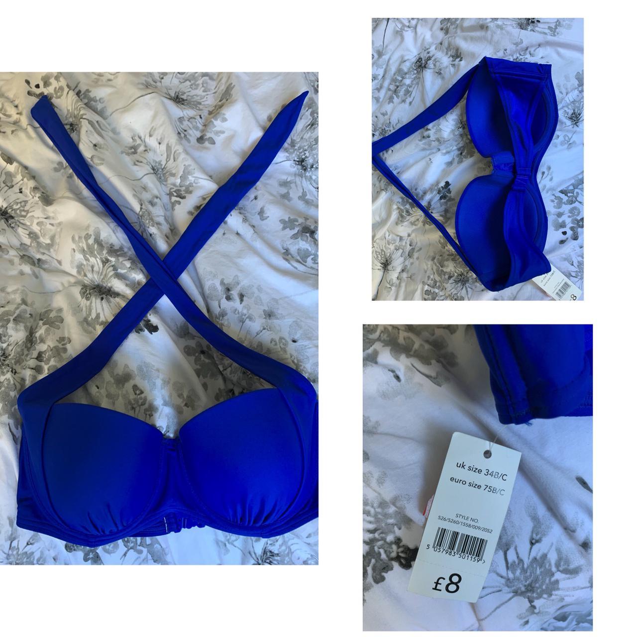 2 bikini tops from Size both... Depop