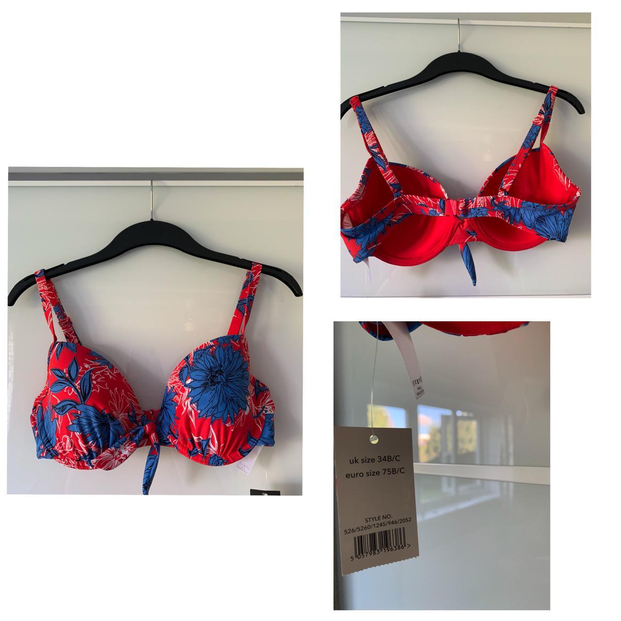 2 bikini tops from Size both... Depop