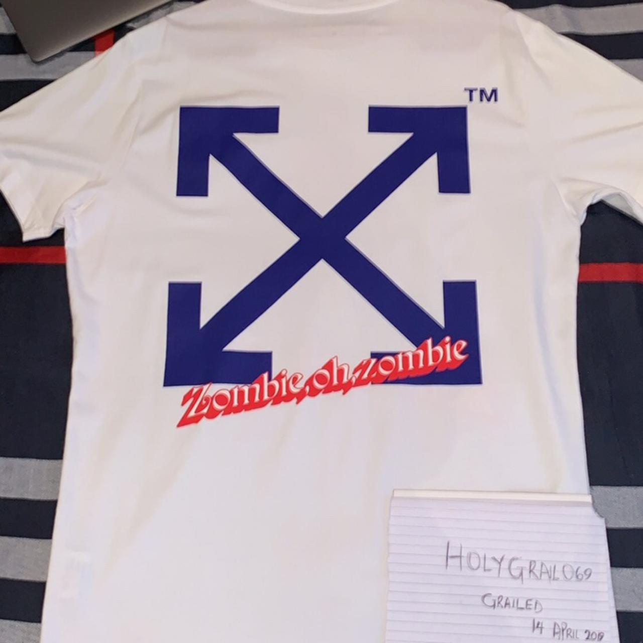 Off white shop zombie t shirt