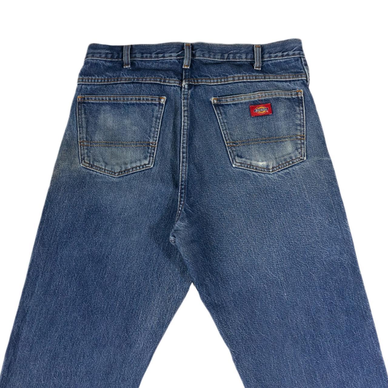 Vintage Dickies Blue Jeans Denim Trousers This... - Depop