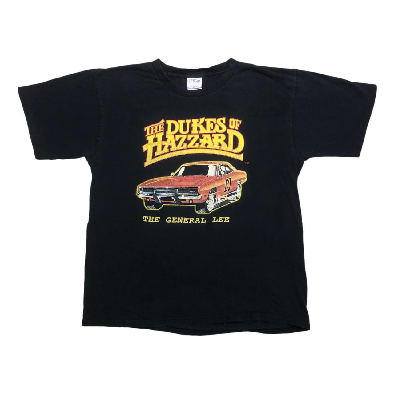 Vintage The Dukes Of Hazzard General Lee Tee Dated:... - Depop