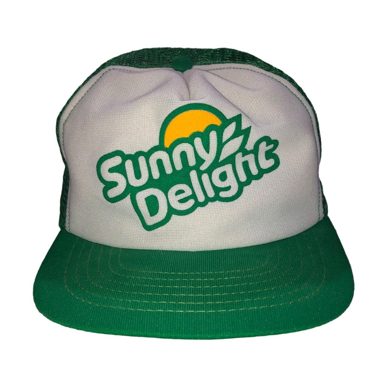 Vintage Sunny Delight Mesh Cap Dated 1980s A... Depop