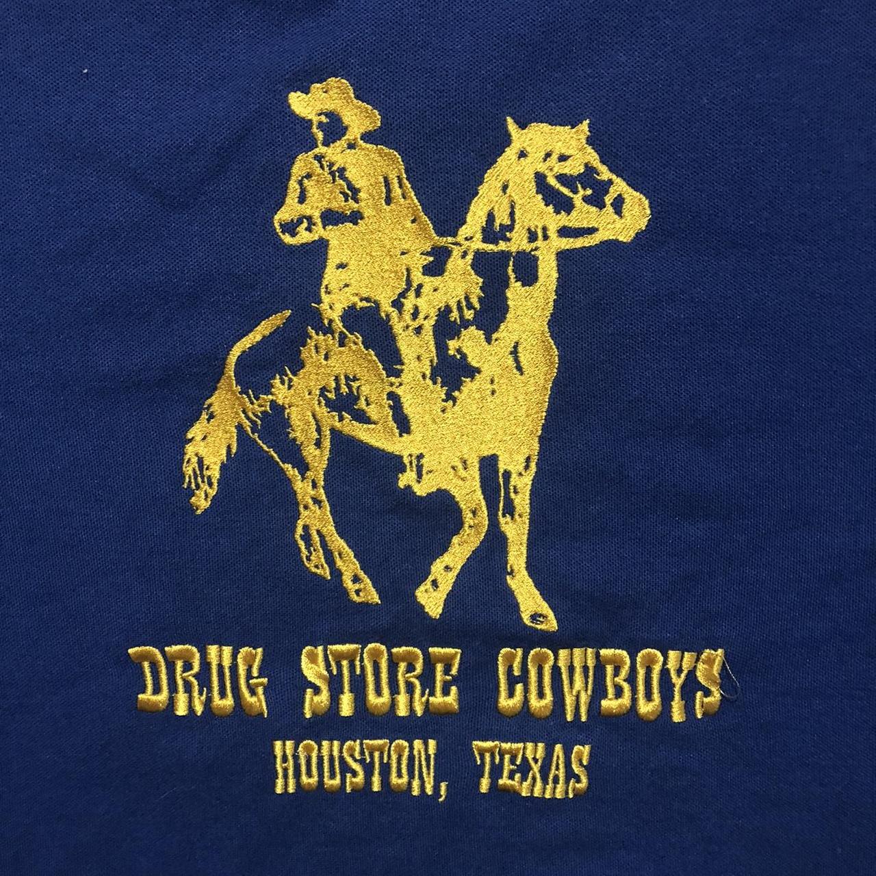 Drug Store Cowboys Houston Texas Polo Dated:... - Depop