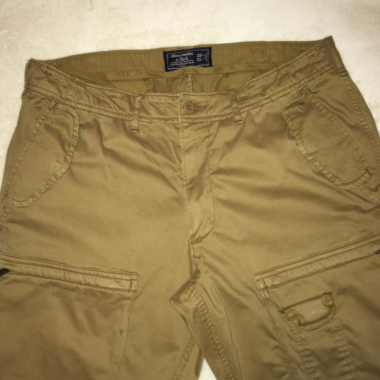 vintage Abercrombie & Fitch men’s cargo trousers,... Depop
