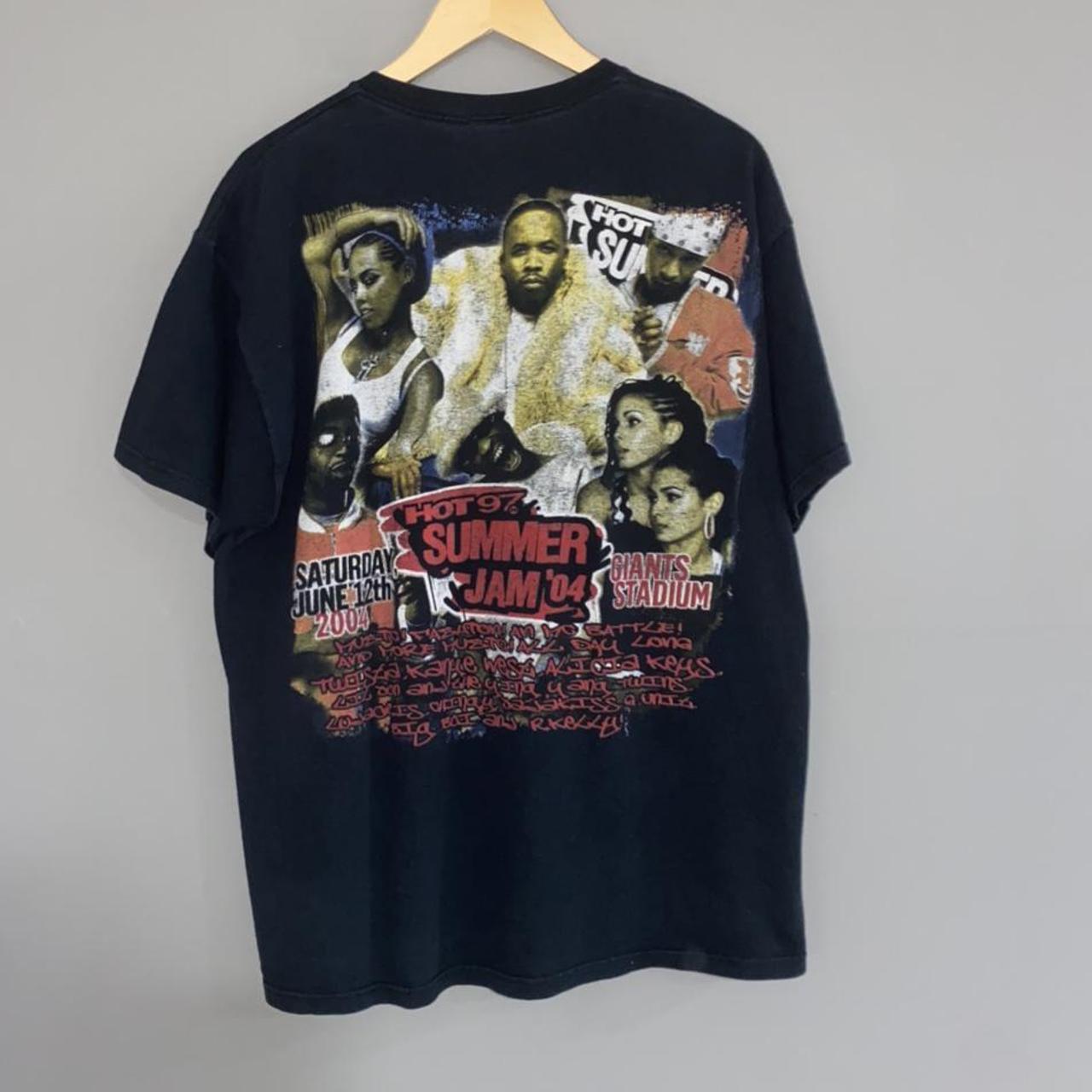 Hot 97 Summer Jam 2004 concert rap tee 50 cent...