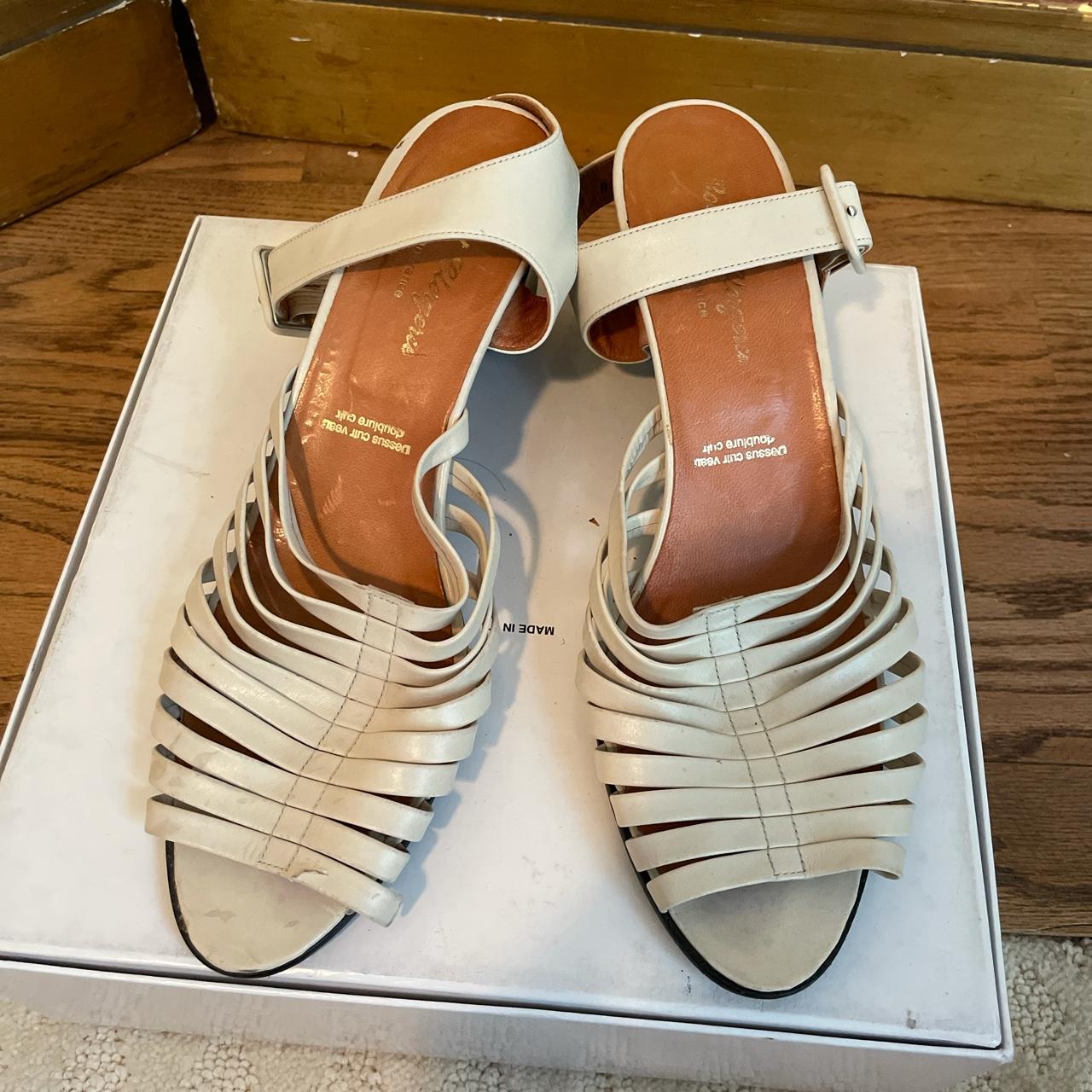 Ann Demeulemeester Women's Cream Sandals