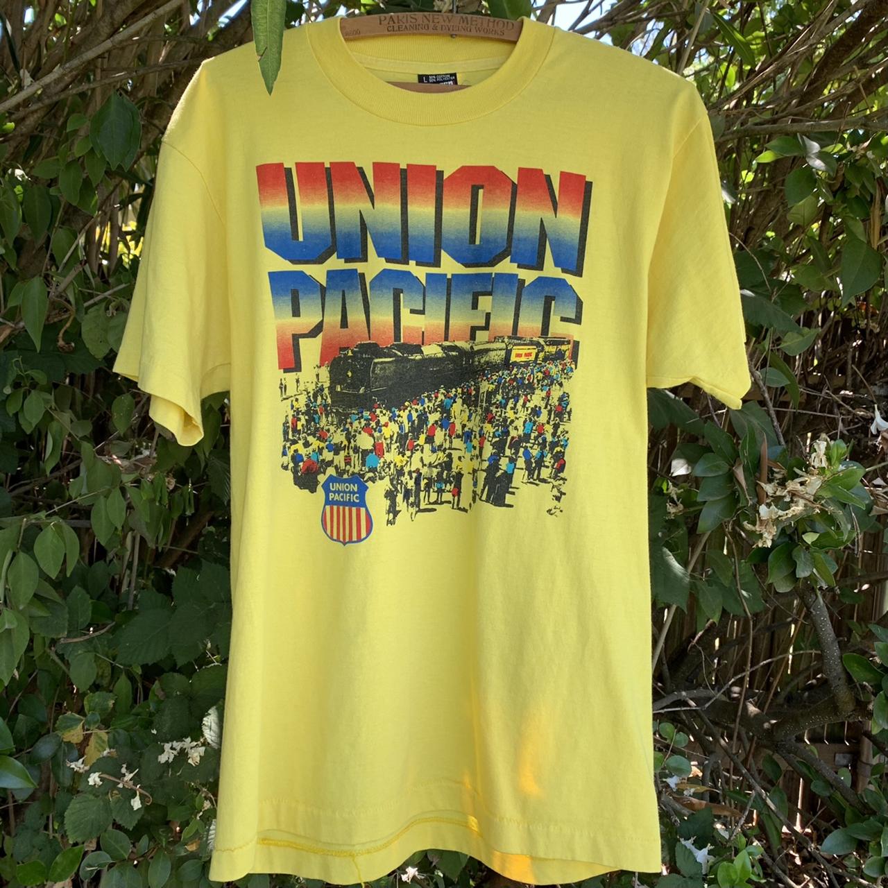 Vintage 80s 90s Union Pacific Pop Art T Shirt...