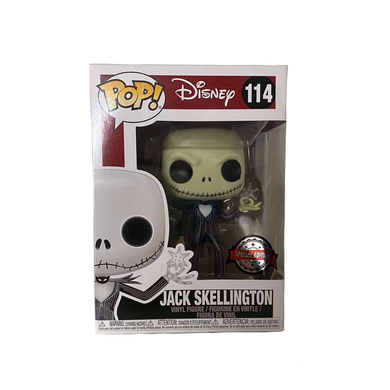 special edition jack skellington snowflake funko pop... - Depop