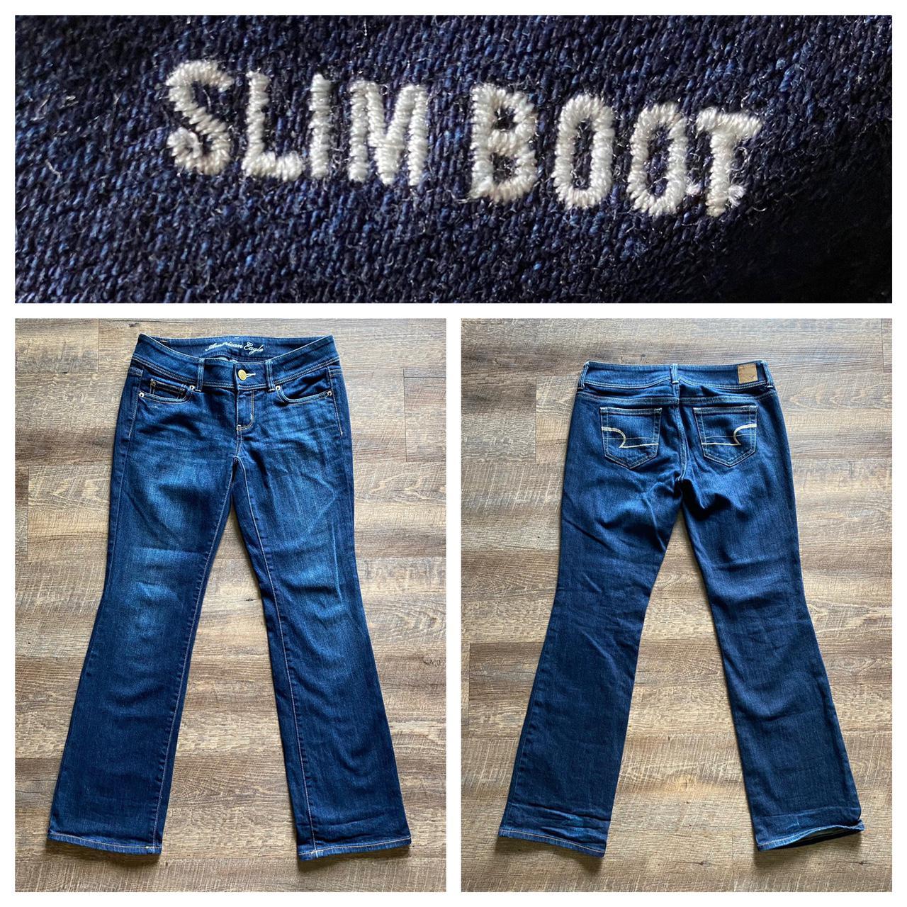 ae slim boot jeans