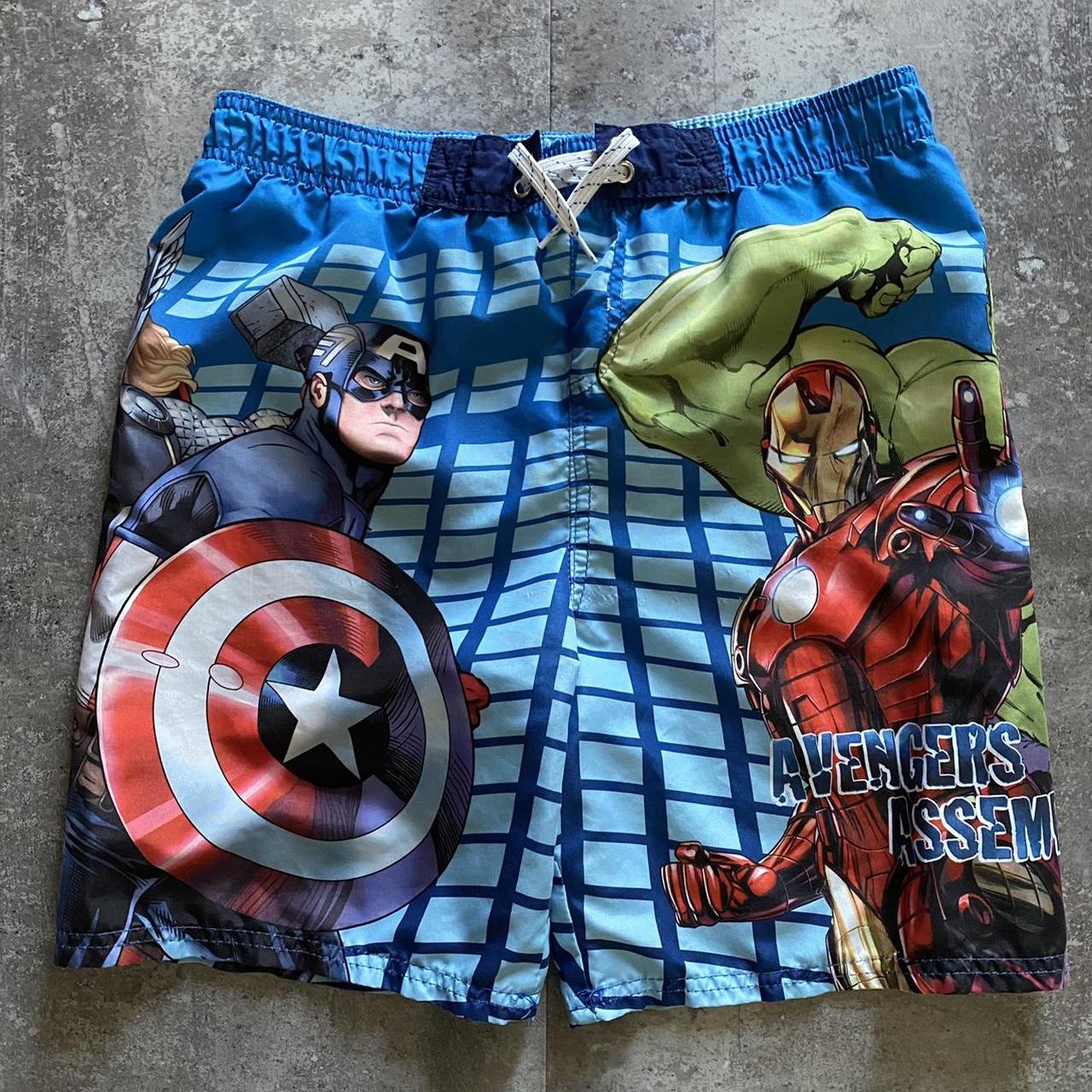 The Avengers Swim ShortsBoys Marvel Avengers Swimwear 