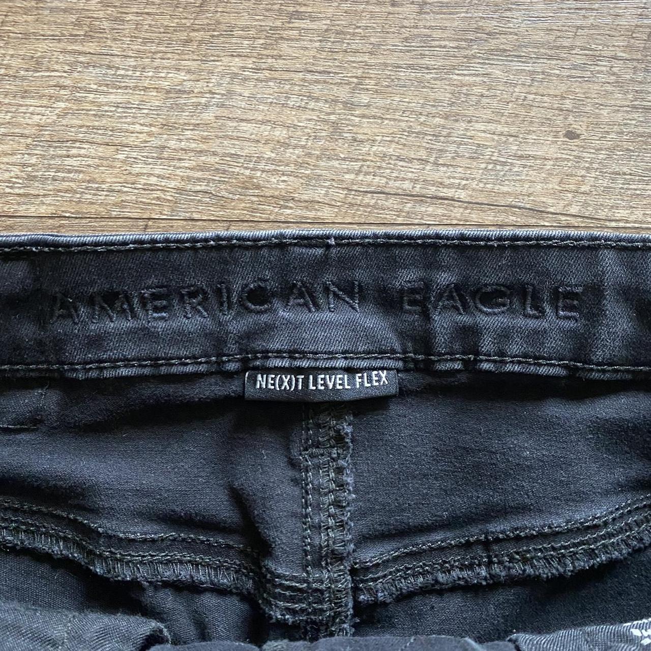 American Eagle Slim Straight Jeans Black Men’s Next... Depop