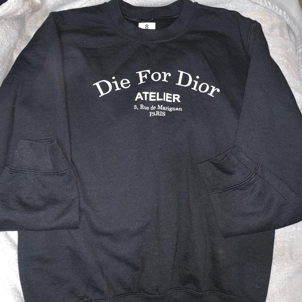 Die deals for dior atelier sweatshirt