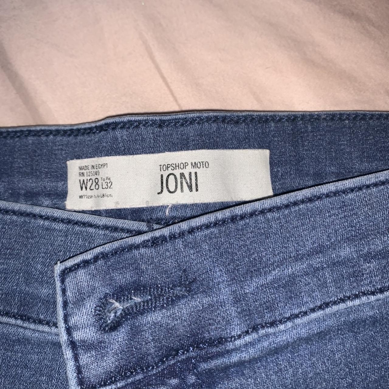 topshop jeans 28 32