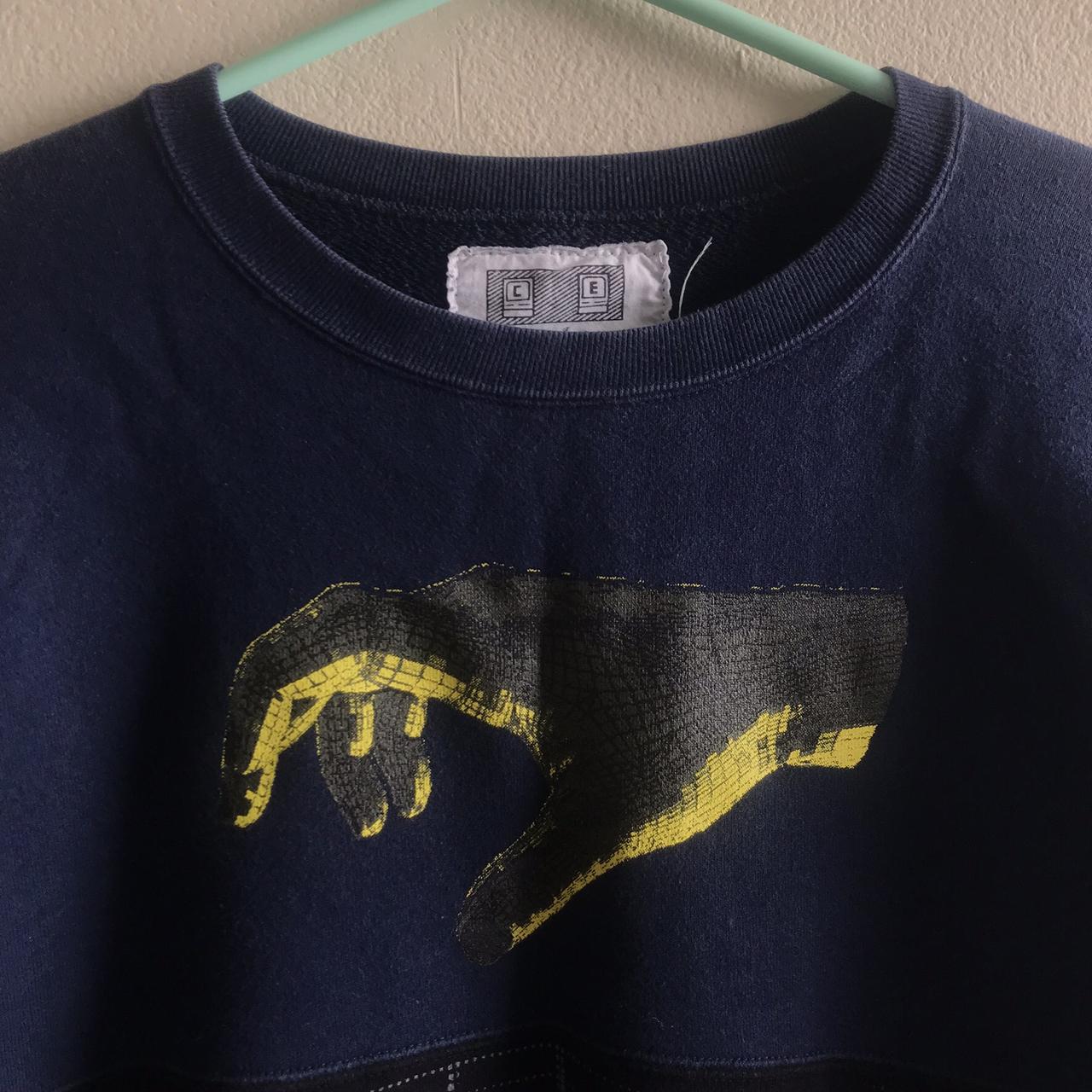 Cav Empt hand sweatshirt from the second or third