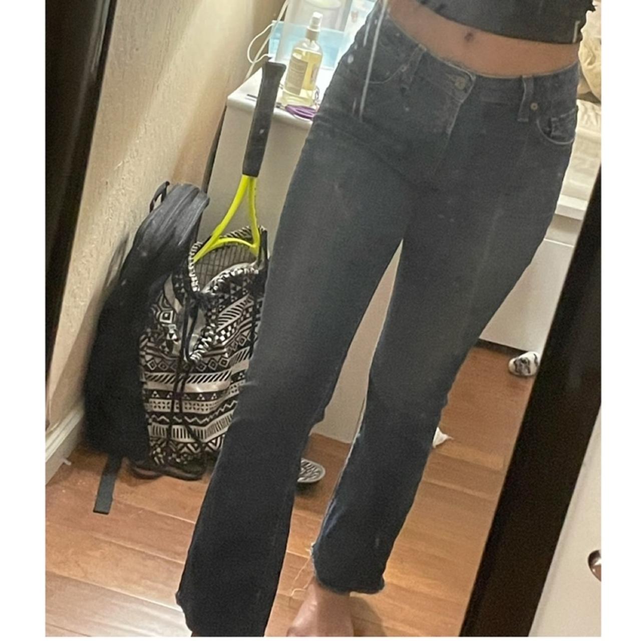 Hudson Jeans Women's Navy Jeans | Depop