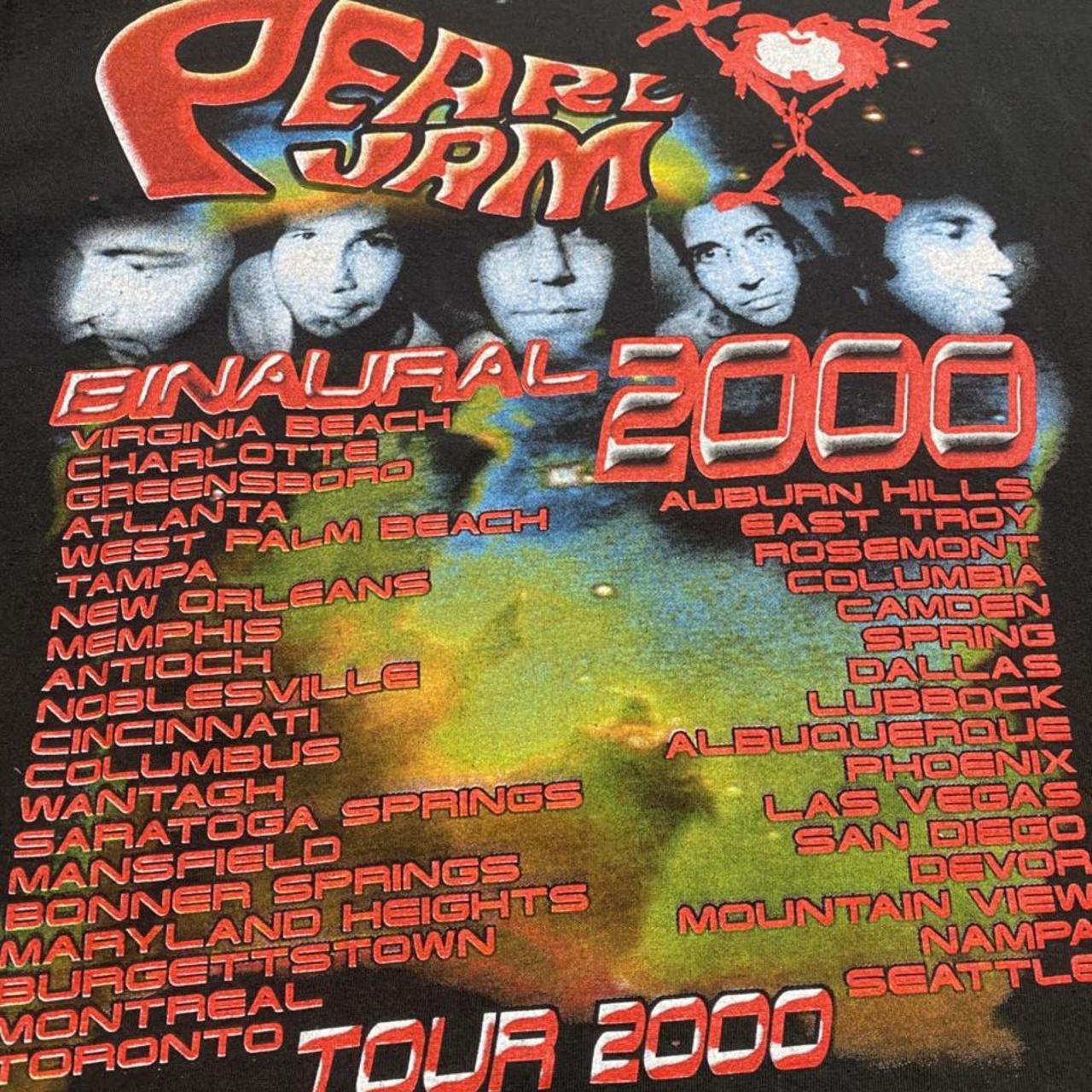 VINTAGE Y2k Pearl Jam Band Shirt •Great condition - Depop