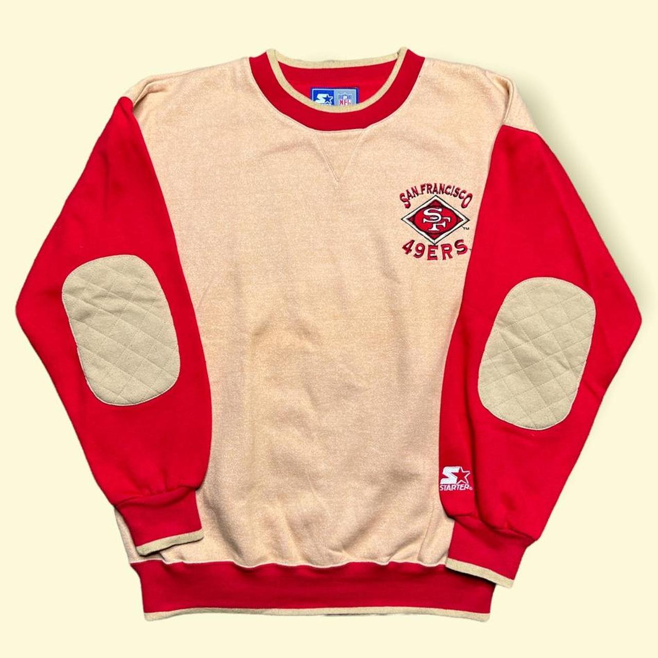 Vintage Starter Pro Line SF 49ers Sweatshirt Size - Depop