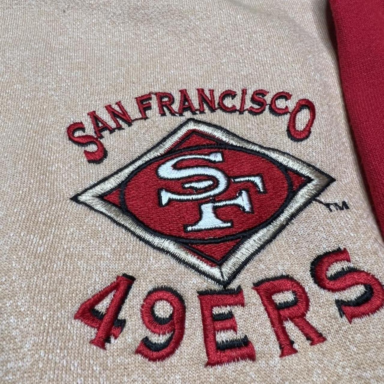 Vintage Starter Pro Line SF 49ers Sweatshirt Size - Depop