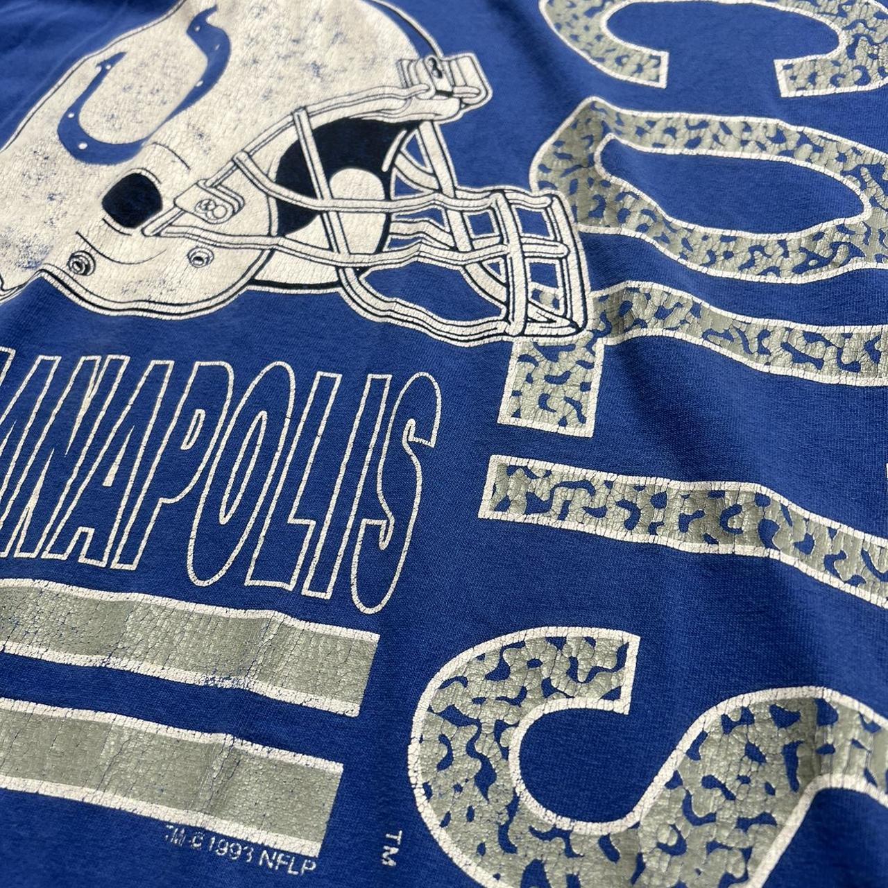 Vintage 1993 NFL Indianapolis Colts T shirt Size: - Depop