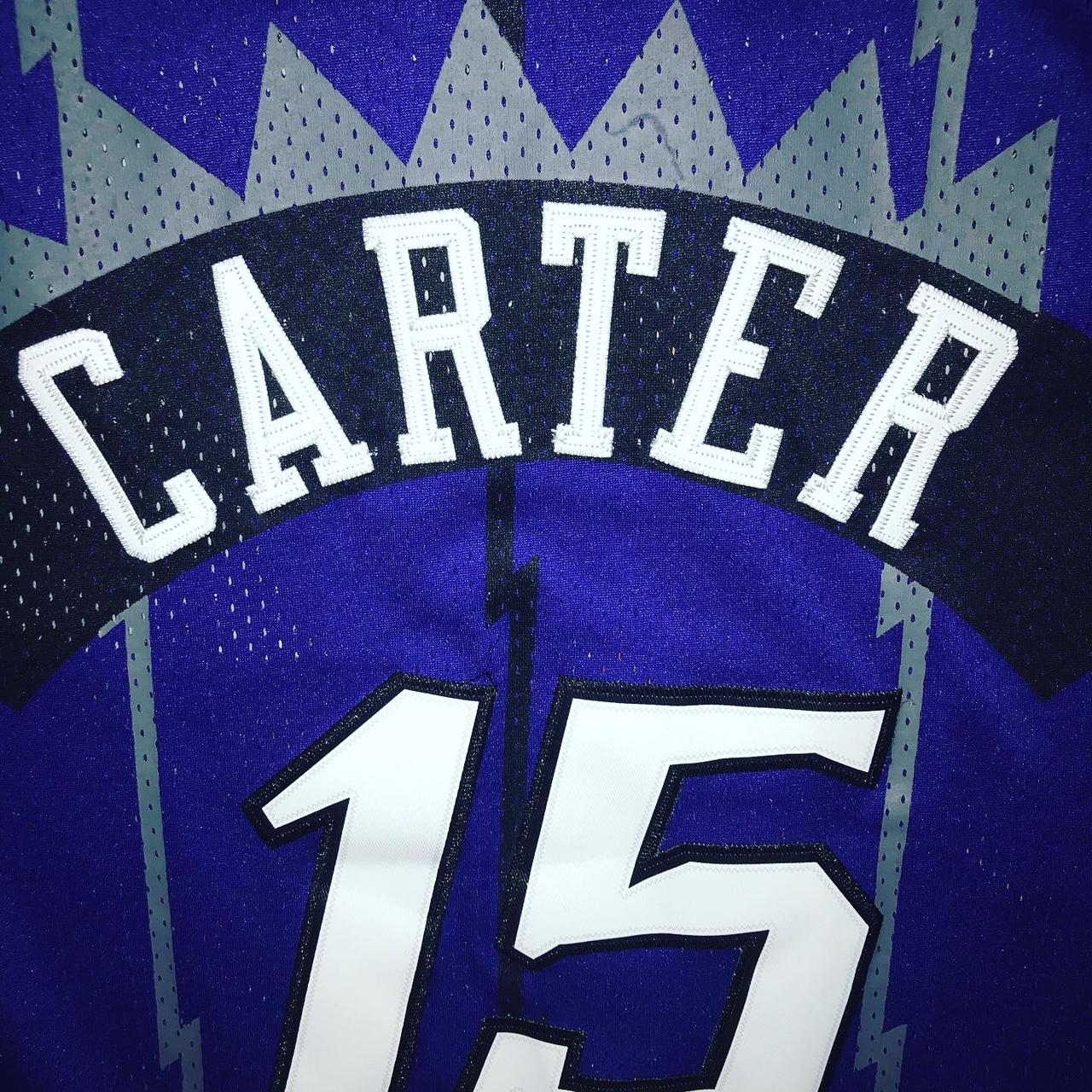 Adidas New Jersey Nets Vince Carter Mens Blue - Depop