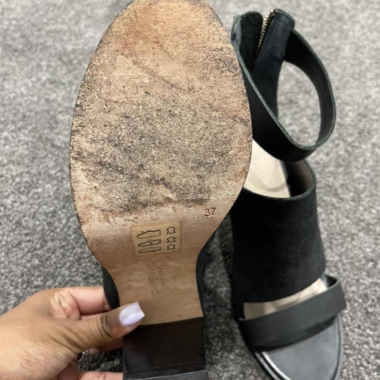 Zimmermann Black Utility Heel SIZE 37... Depop