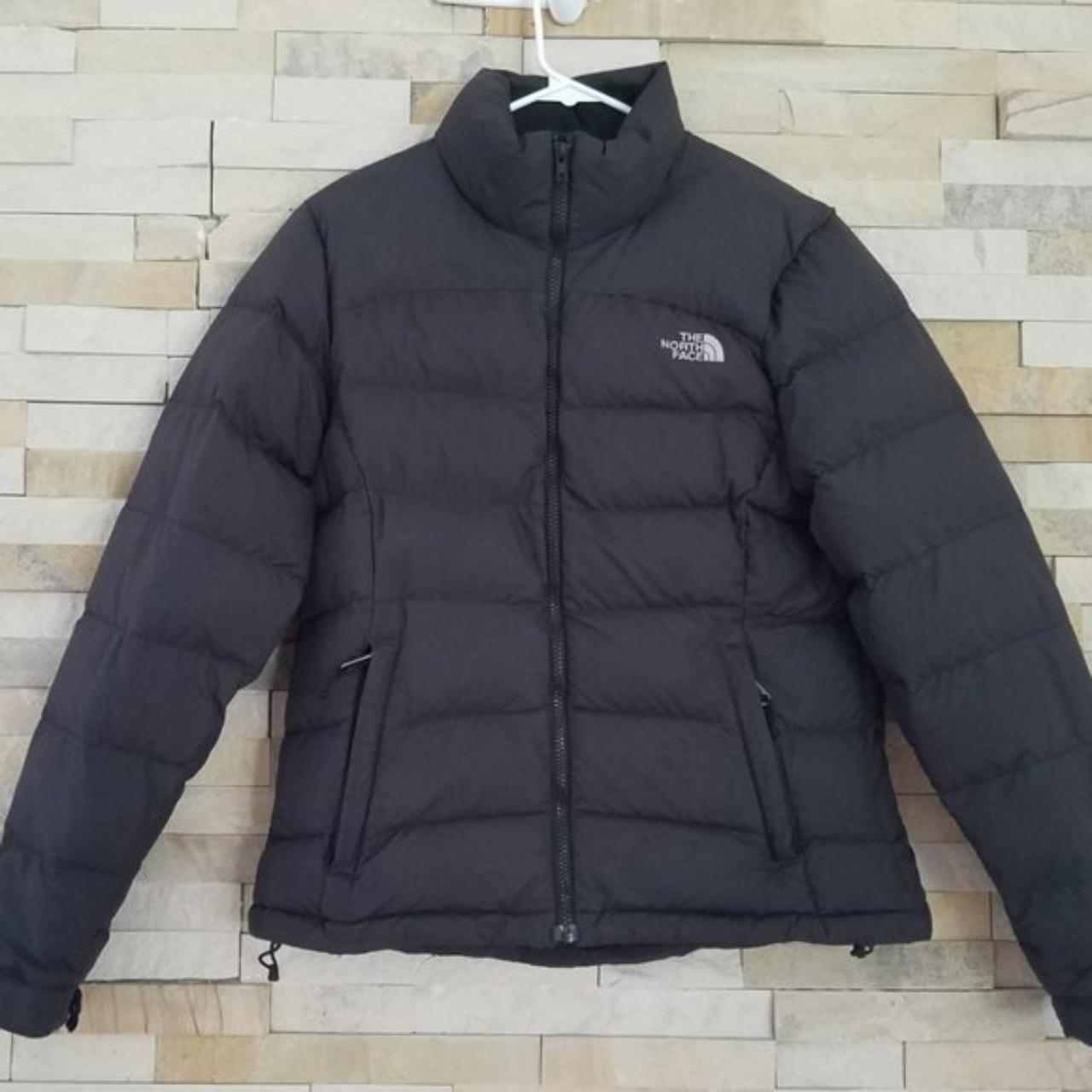 North Face Womens Nuptse 700 Down Puffer Jacket... - Depop