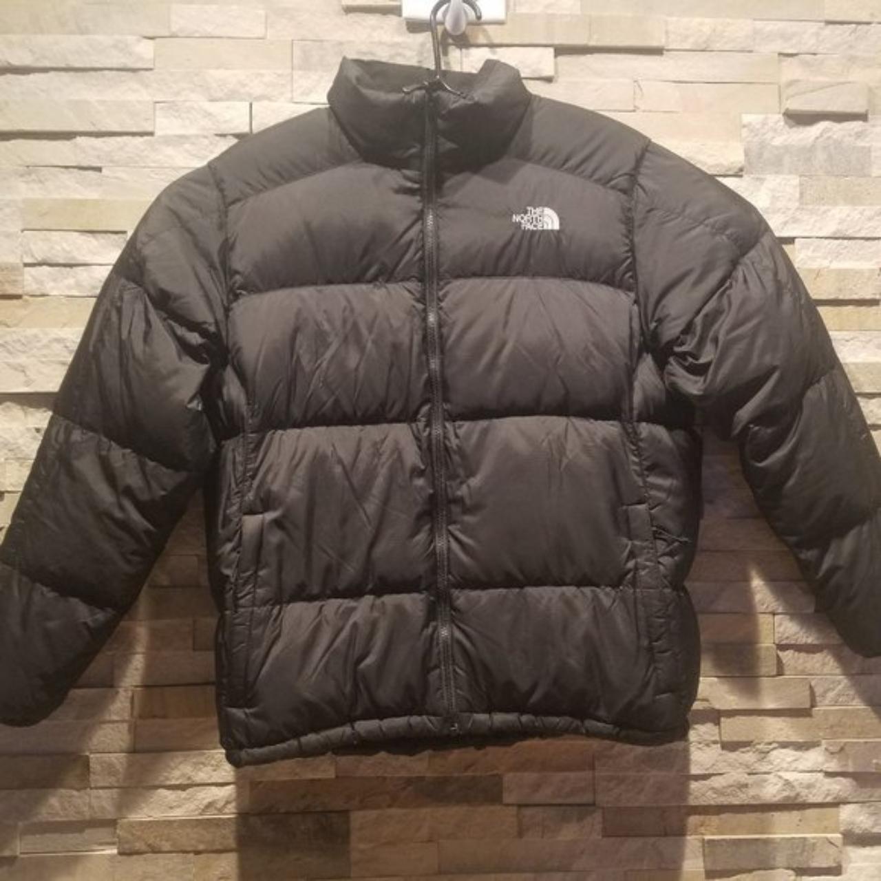 North Face Mens XL Vintage Retro Puffer Jacket Black... Depop