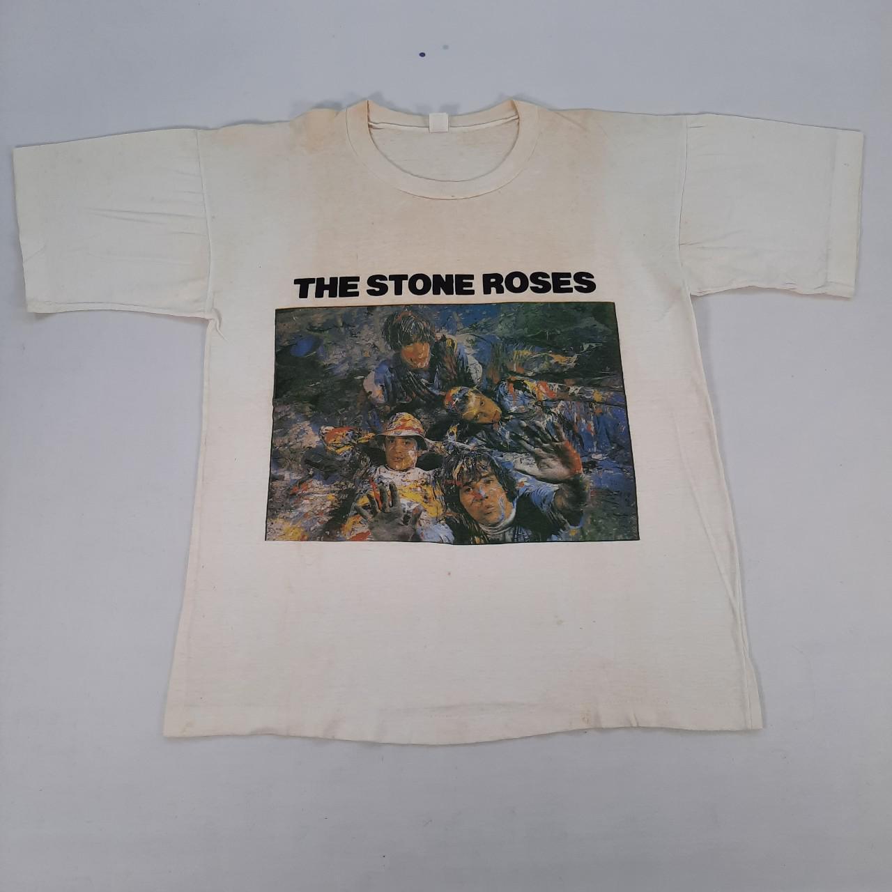 Vintage 80's THE STONE ROSES Band Size M., 📏 ACTUAL...