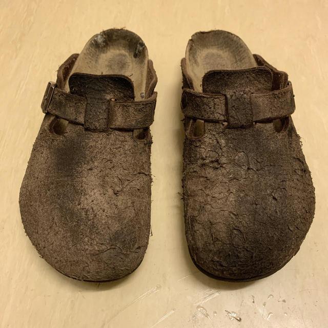 birkenstock boston size 14