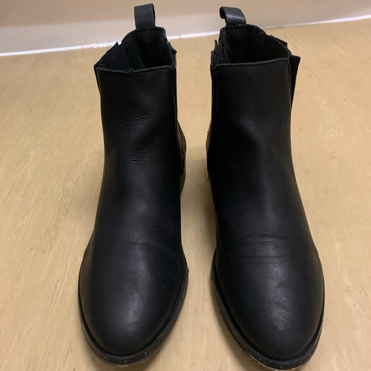 OFFICE LONDON Jinx Studded Chelsea Boots Black... - Depop